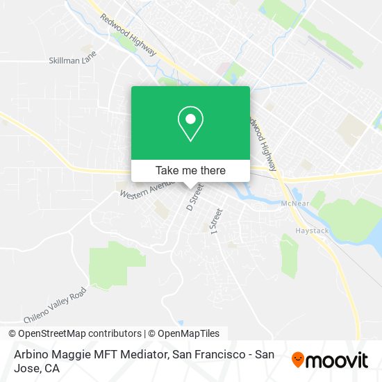 Arbino Maggie MFT Mediator map