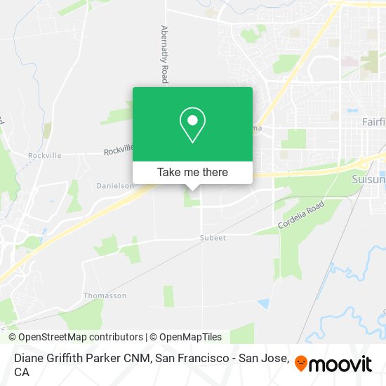Mapa de Diane Griffith Parker CNM