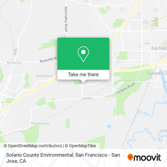 Mapa de Solano County Environmental