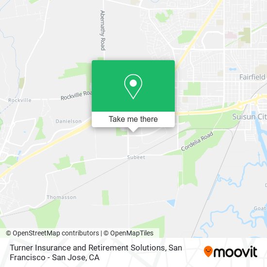 Mapa de Turner Insurance and Retirement Solutions
