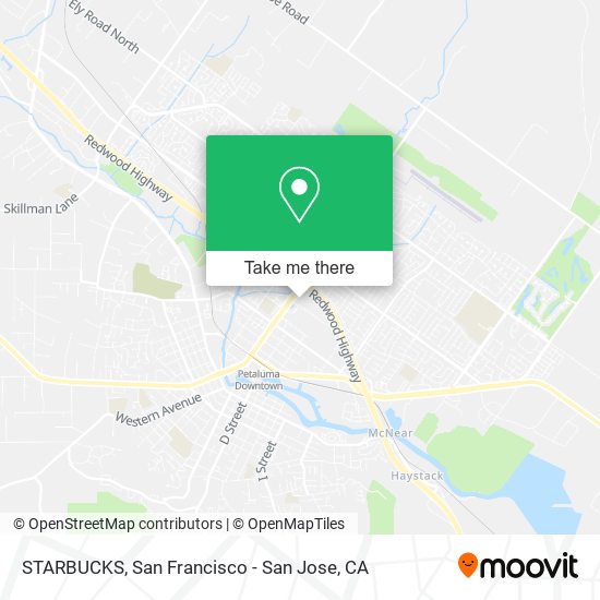 STARBUCKS map