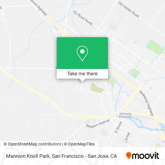 Mapa de Mannion Knoll Park
