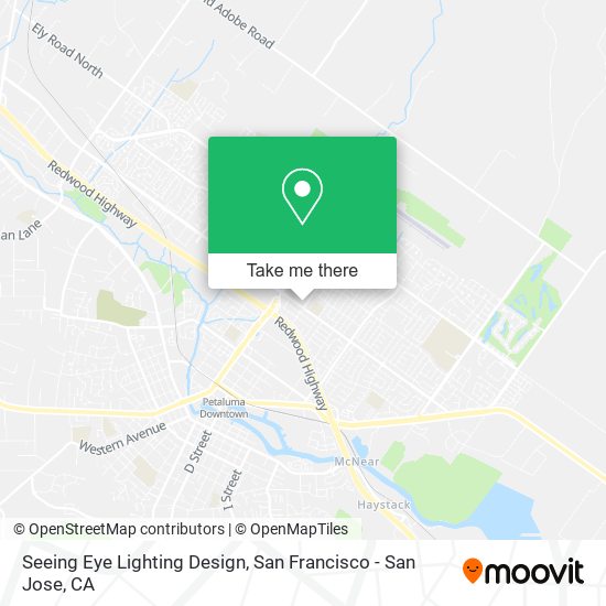 Mapa de Seeing Eye Lighting Design