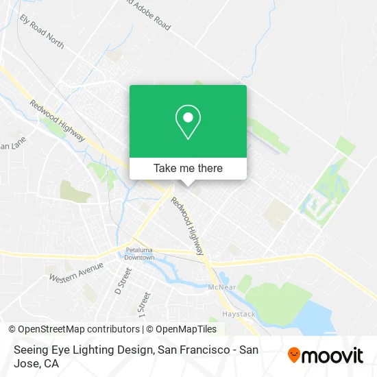 Seeing Eye Lighting Design map