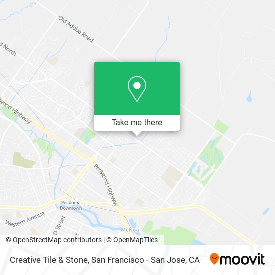 Creative Tile & Stone map