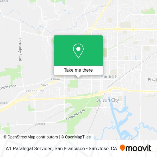 Mapa de A1 Paralegal Services
