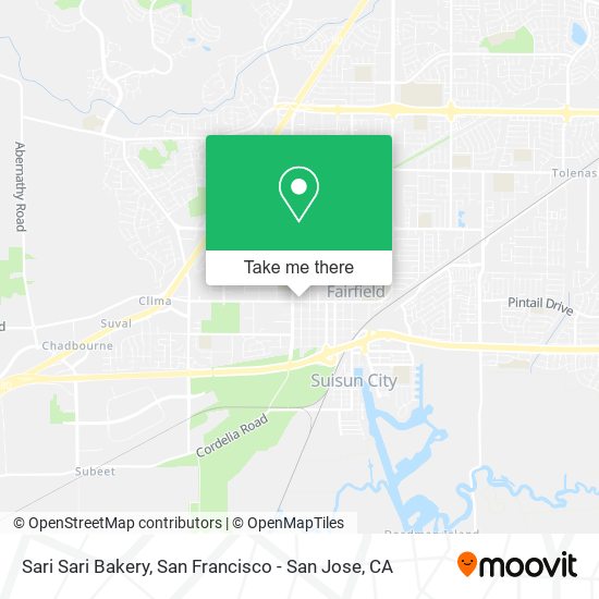 Mapa de Sari Sari Bakery