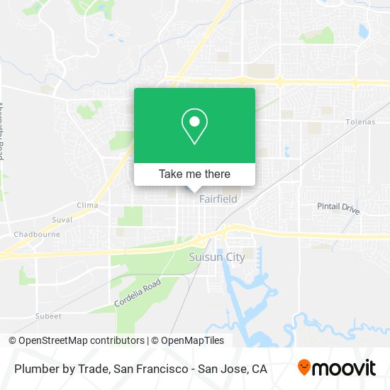 Plumber by Trade map