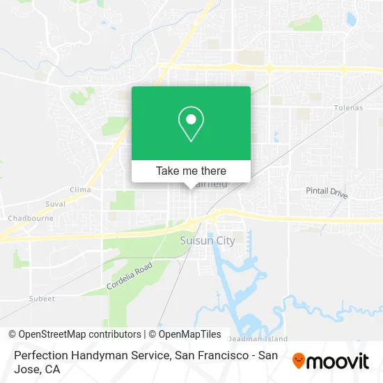 Perfection Handyman Service map