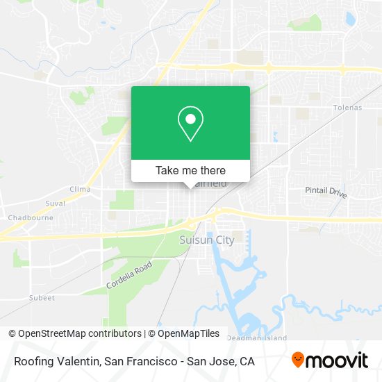 Roofing Valentin map