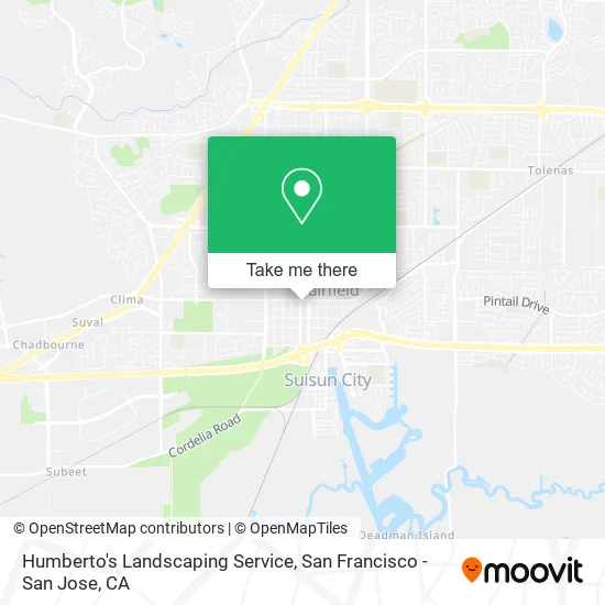 Mapa de Humberto's Landscaping Service