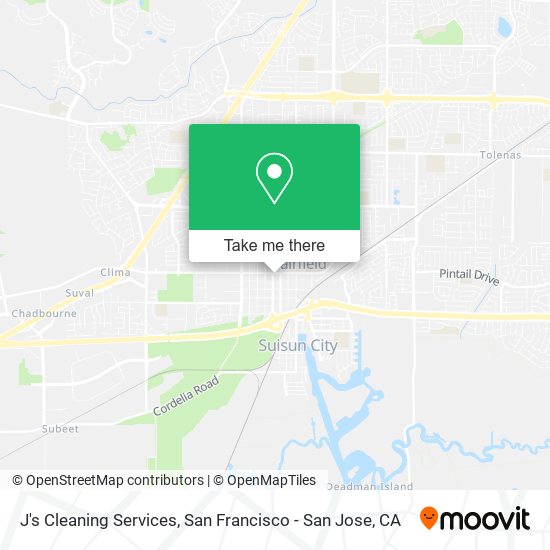 J's Cleaning Services map