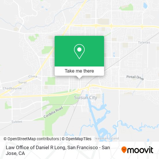Mapa de Law Office of Daniel R Long