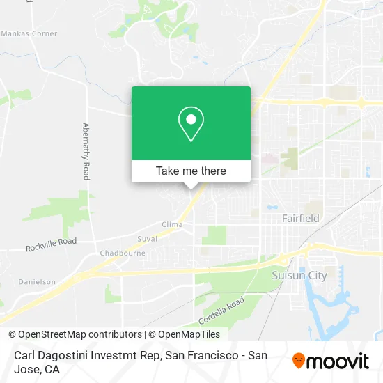 Mapa de Carl Dagostini Investmt Rep