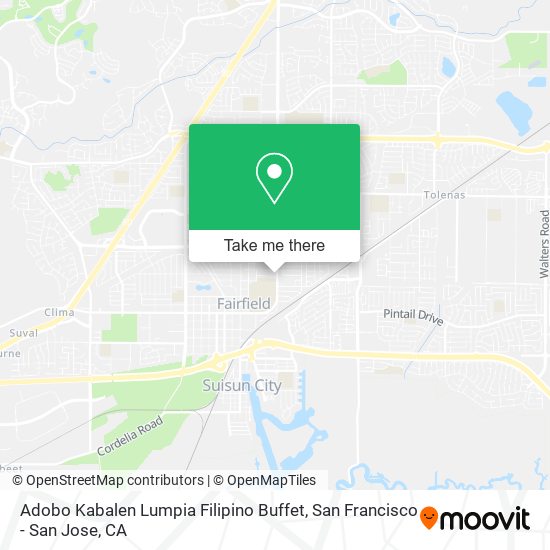 Adobo Kabalen Lumpia Filipino Buffet map