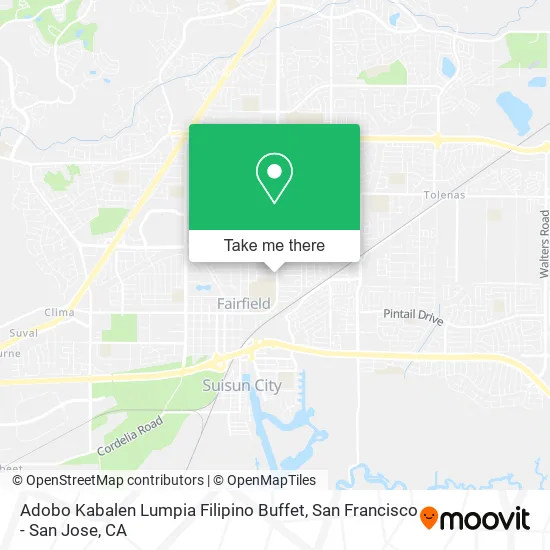 Mapa de Adobo Kabalen Lumpia Filipino Buffet