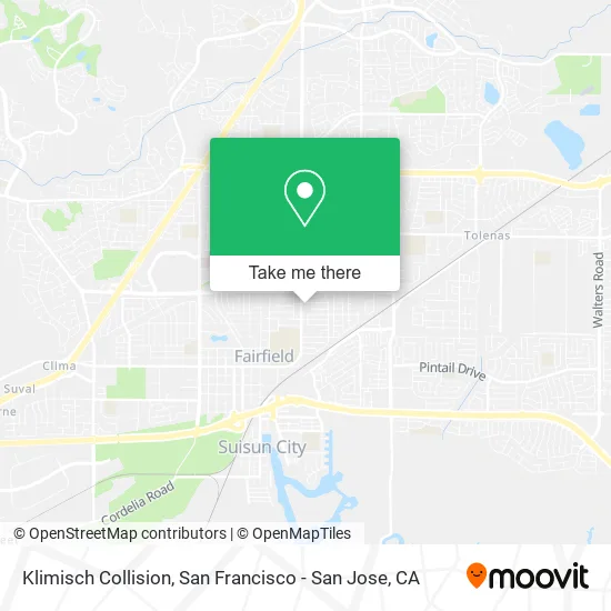 Mapa de Klimisch Collision