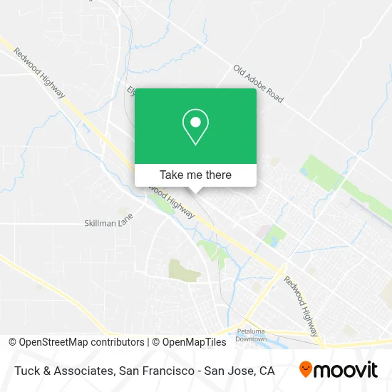 Tuck & Associates map