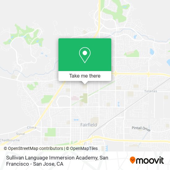 Mapa de Sullivan Language Immersion Academy