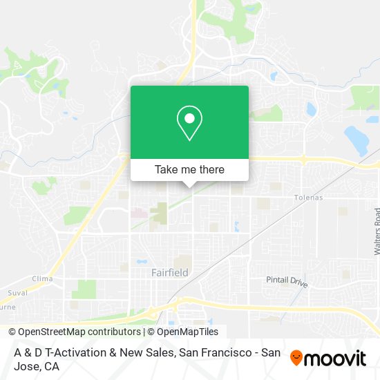 A & D T-Activation & New Sales map