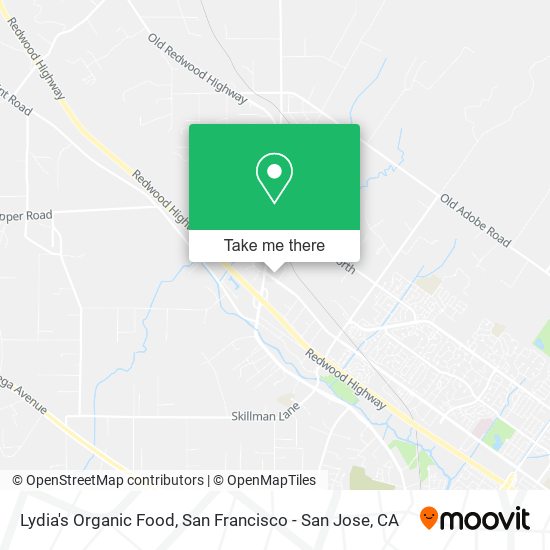 Mapa de Lydia's Organic Food