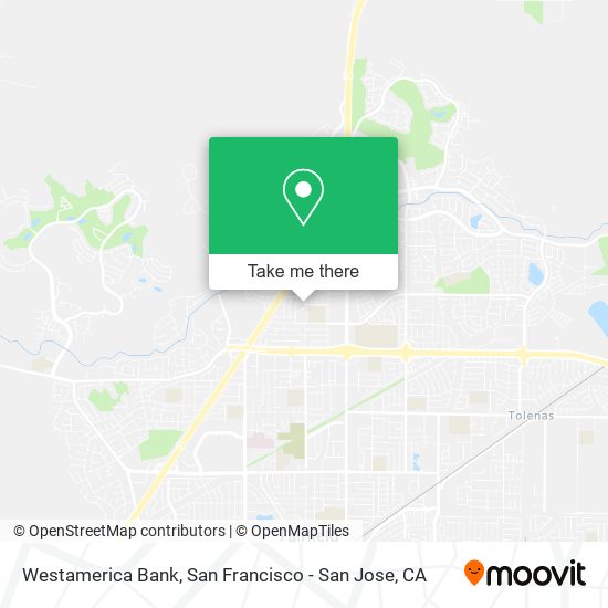 Mapa de Westamerica Bank