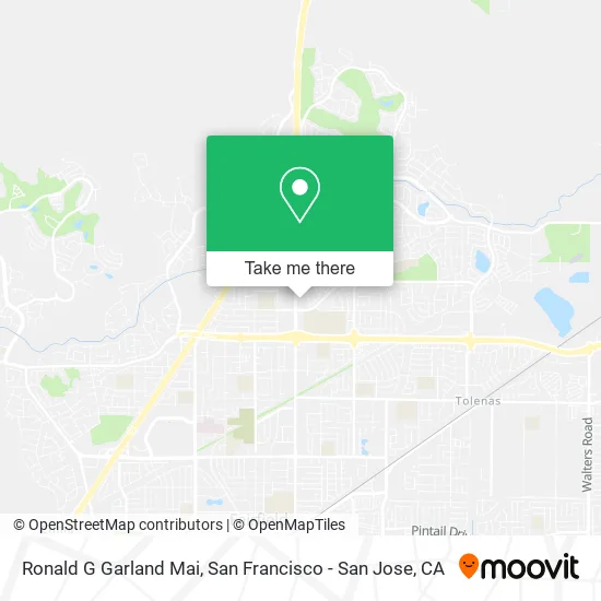 Mapa de Ronald G Garland Mai
