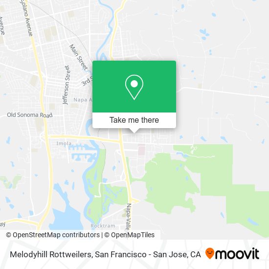 Melodyhill Rottweilers map