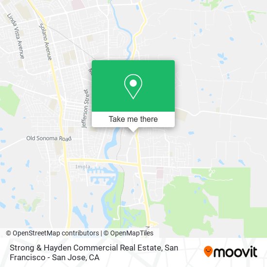Strong & Hayden Commercial Real Estate map