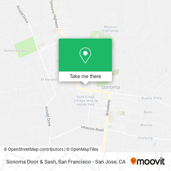 Mapa de Sonoma Door & Sash