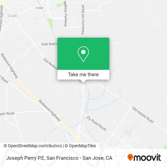 Mapa de Joseph Perry P.E