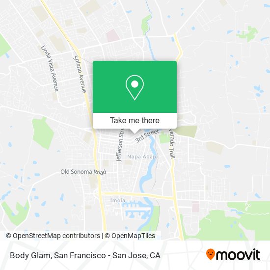 Mapa de Body Glam