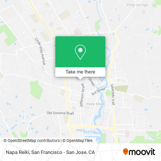 Mapa de Napa Reiki