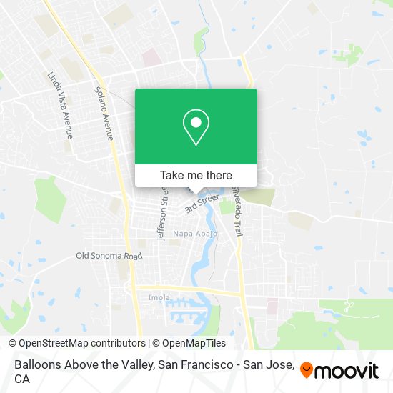 Mapa de Balloons Above the Valley