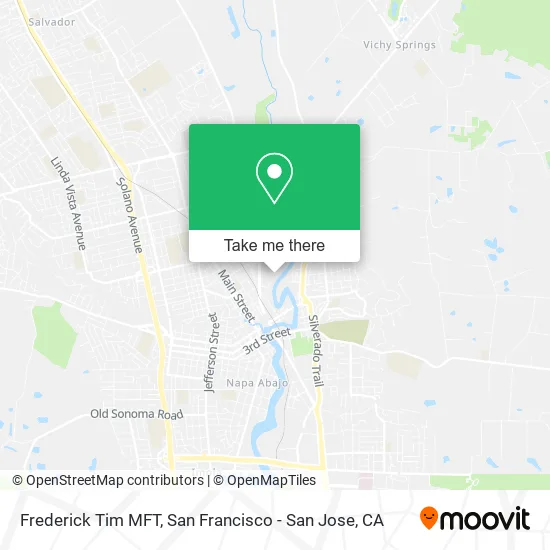 Frederick Tim MFT map