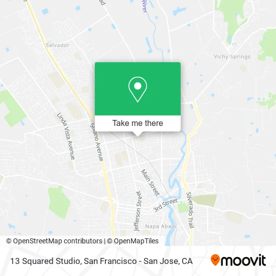 13 Squared Studio map