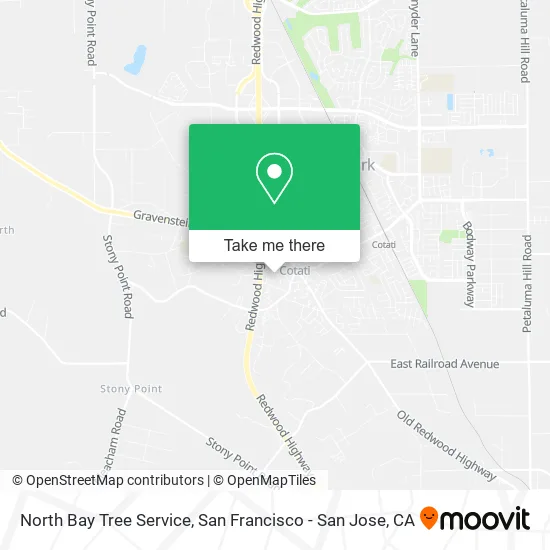 North Bay Tree Service map
