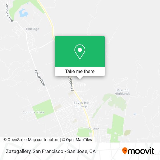 Zazagallery map