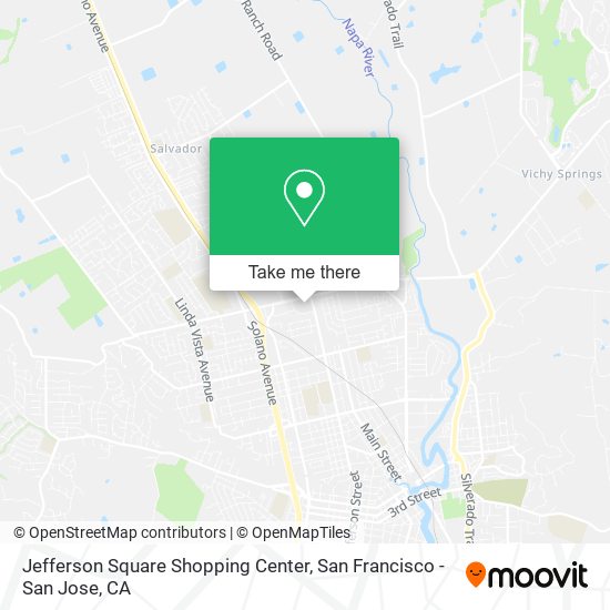 Mapa de Jefferson Square Shopping Center