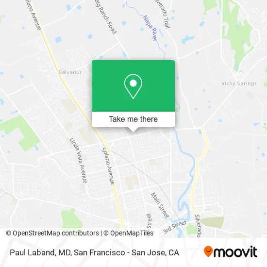 Paul Laband, MD map