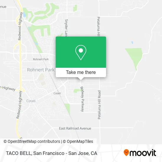 TACO BELL map