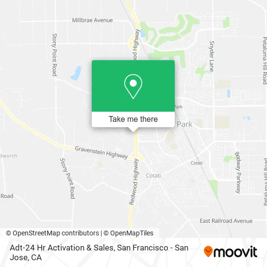 Adt-24 Hr Activation & Sales map
