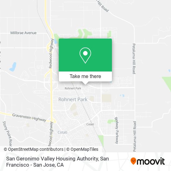 San Geronimo Valley Housing Authority map