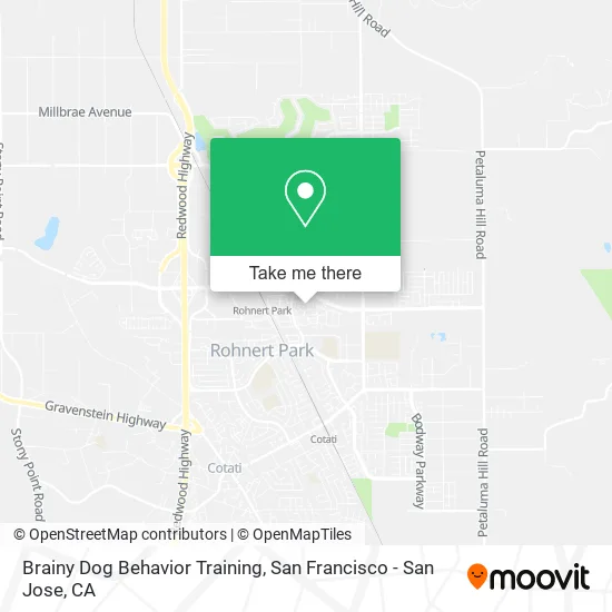 Brainy Dog Behavior Training map