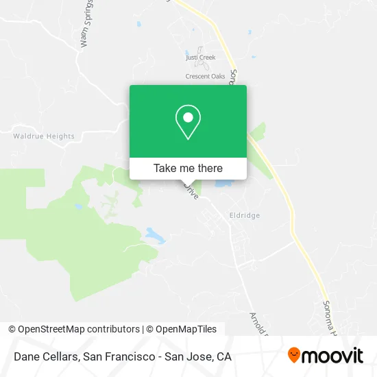 Mapa de Dane Cellars