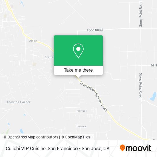 Culichi VIP Cuisine map