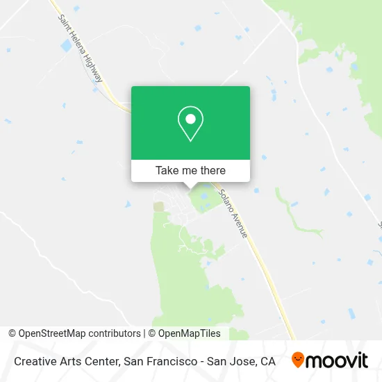 Creative Arts Center map