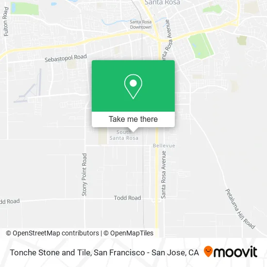 Mapa de Tonche Stone and Tile