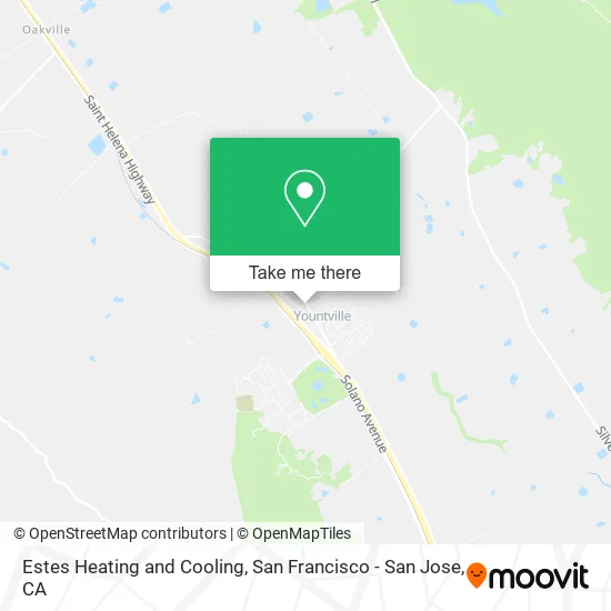 Estes Heating and Cooling map