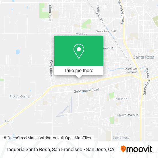 Mapa de Taqueria Santa Rosa